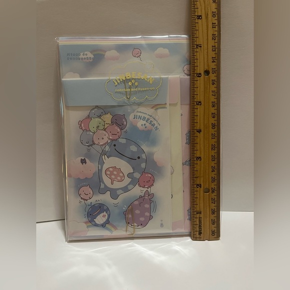 Jinbesan and Fusen-uo Letter Set - Picture 5 of 6